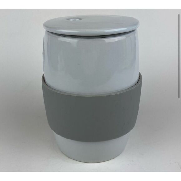 Pampered Chef Ceramic Egg Cooker W Directions NEW - Picture 3 of 7